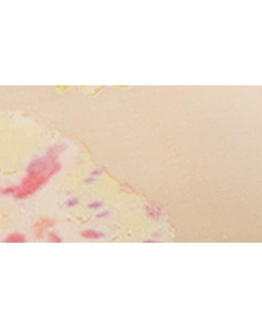 Desigual Blue Floral Exposed Seam Top
