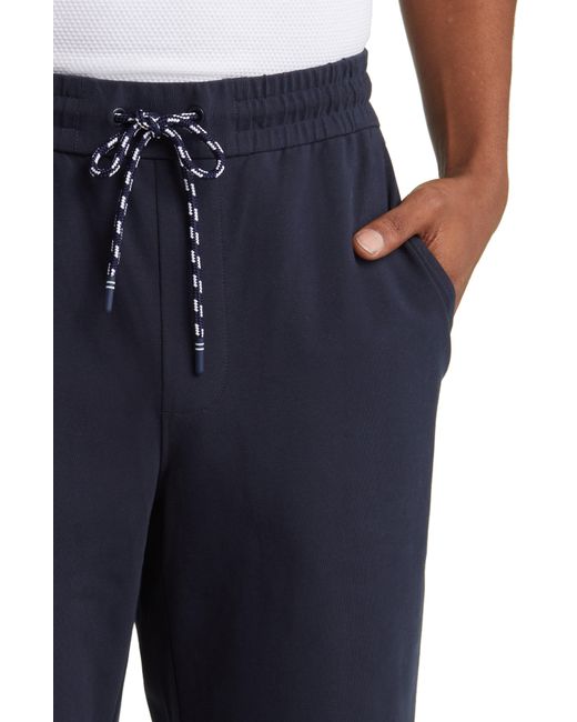 Original Penguin Blue Drawstring Jersey Sweatpants for men