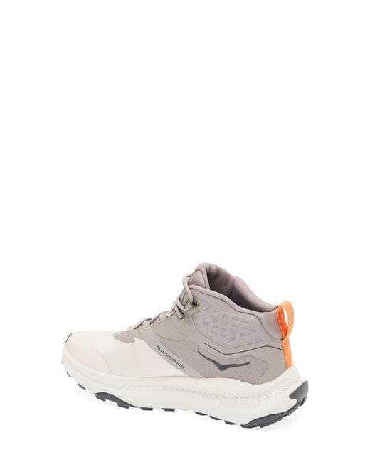 Hoka One One White Transport Chukka Gore-Tex Waterproof Trail Shoe
