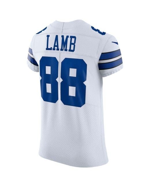 Men's Nike CeeDee Lamb White Dallas Cowboys 2nd Alternate