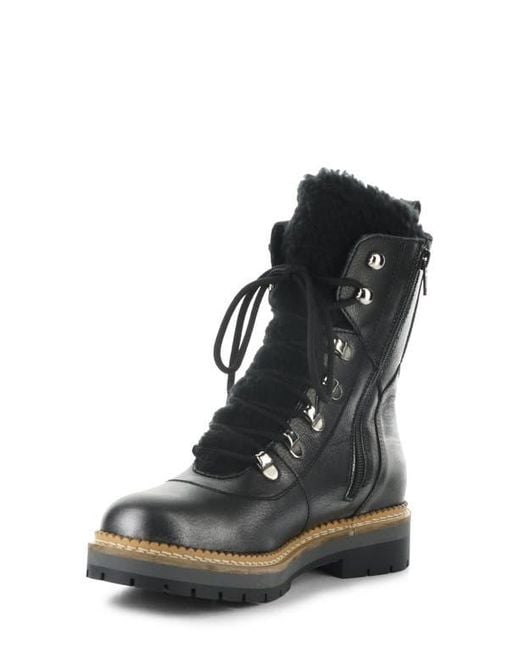 Bos. & Co. Black Adley Waterproof Wool Boot