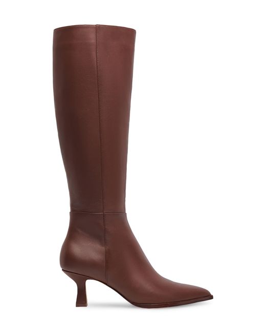 Dolce Vita Brown auggie Pointed Toe Knee High Boot