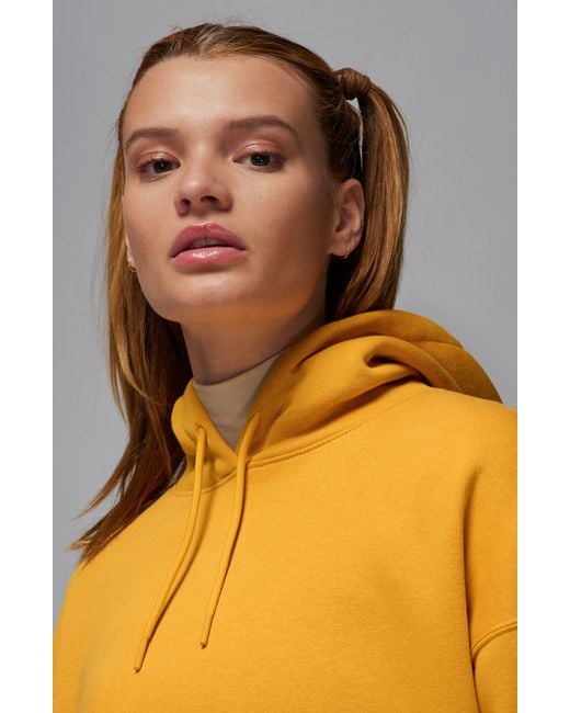 Nike Yellow Brooklyn Oversize Fleece Hoodie