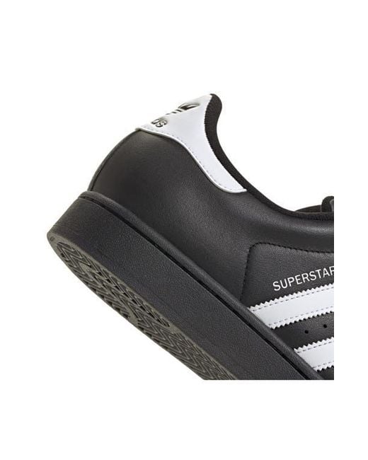 Adidas Black Superstar Sneaker
