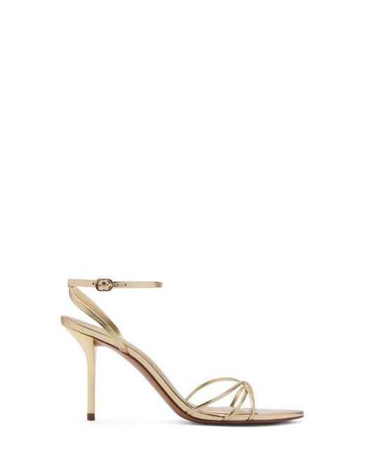Mango Natural Ankle Strap Sandal