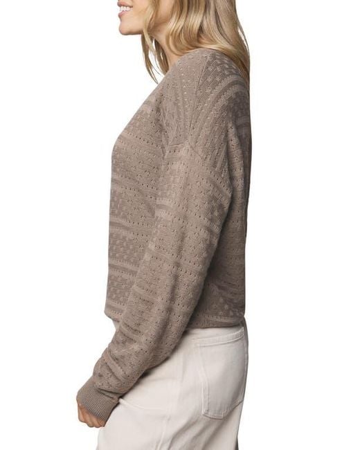 Splendid Multicolor Georgie Oversize Pointelle Sweater
