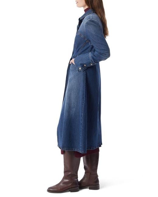 DO by Dee Ocleppo Blue Madelyn Denim Coat