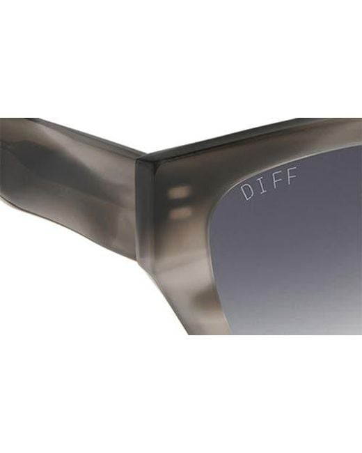 DIFF Gray Evie 54Mm Cat Eye Sunglasses