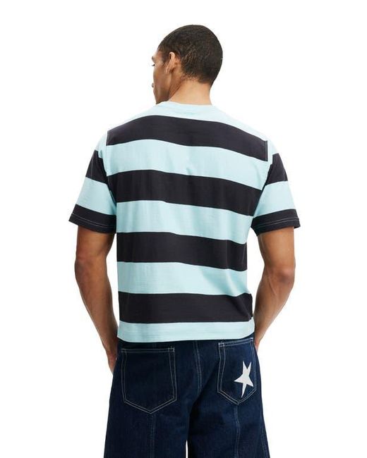 Cotton On Gray Cropped Fit Graphic T-Shirt for men