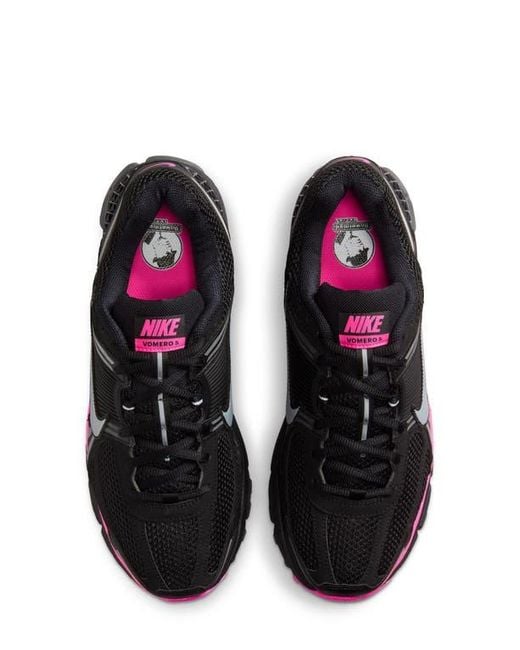 Nike Black Zoom Vomero 5 Sneaker for men