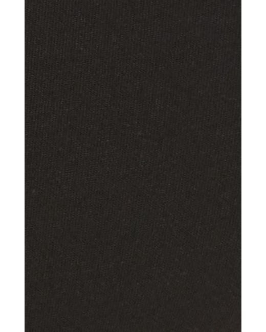 Commando Black Microfiber Thong