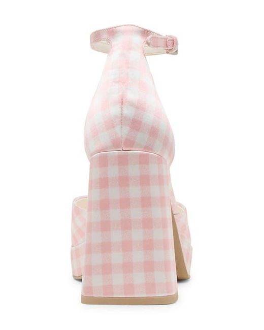 Dolce Vita Pink X Byrdie Golf Pandro Ankle Strap Platform Sandal