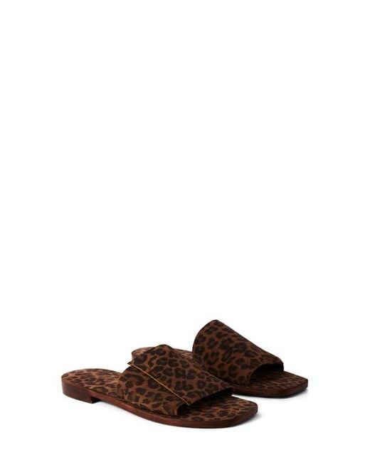 Free People Brown Verona Slide Sandal