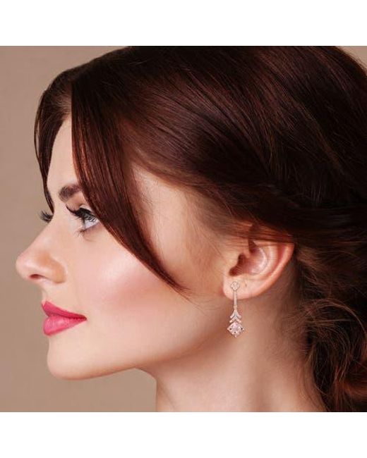 Julianna B Multicolor Topaz Drop Earrings 10K