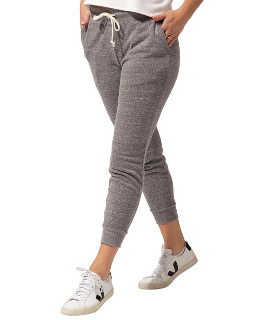 Threads For Thought Gray Triblend Skinny Fit joggers