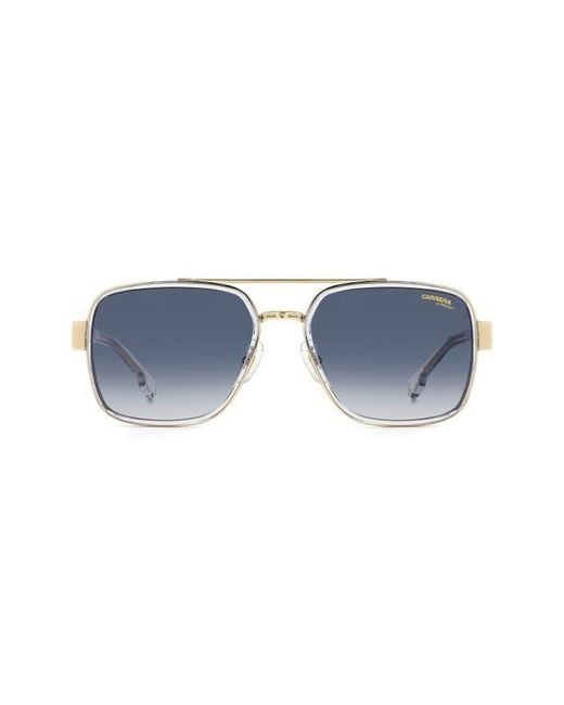 Carrera Blue 1092/S 58Mm Gradient Rectangular Sunglasses for men