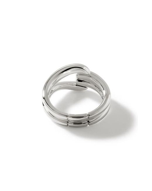 John Hardy Metallic Surf Link Ring