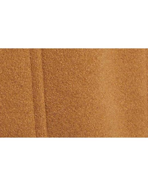 Michael Kors Brown Belted Coat With Oversize Collar