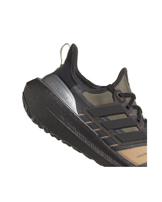 adidas Ultraboost Light Gore-tex Waterproof Running Shoe in Black for Men |  Lyst