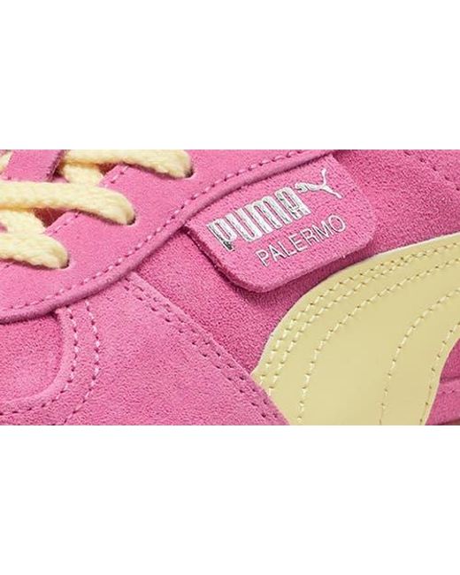 PUMA Pink Palermo Elevata Platform Sneaker