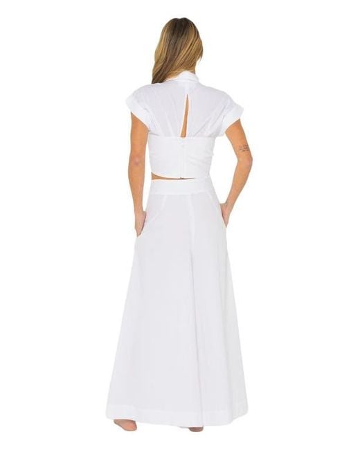 JBQ White Logan Pant