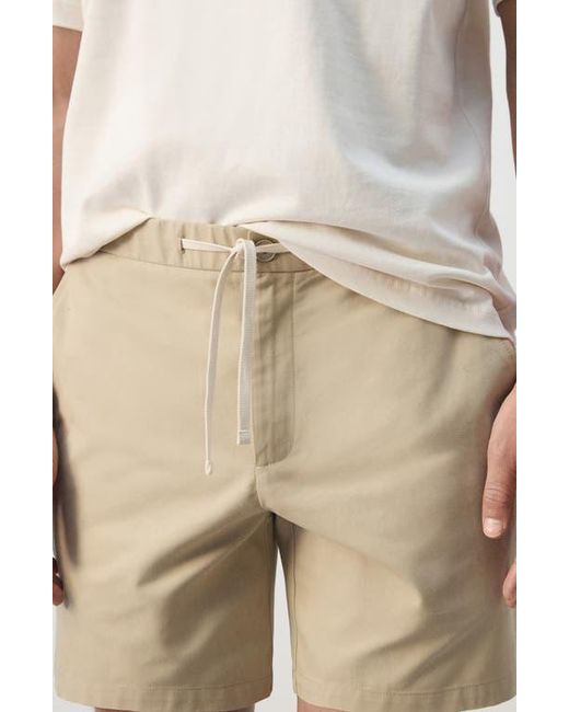 Mango Natural Drawstring Shorts for men