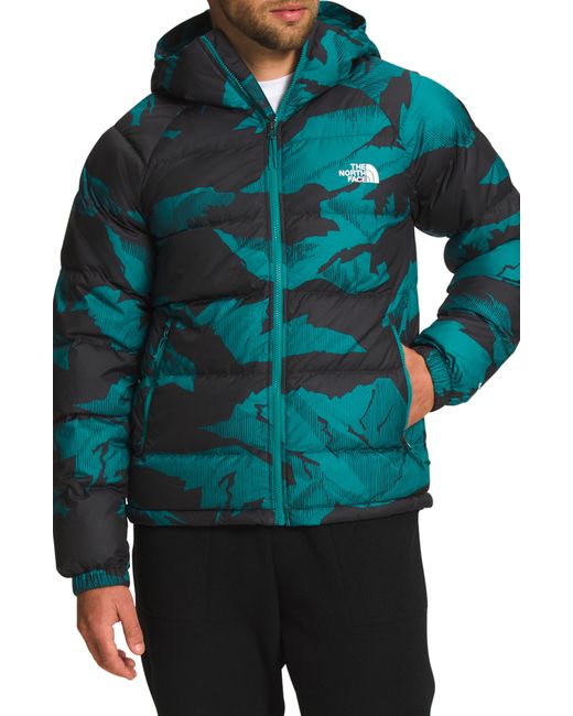 The North Face Hydrenalite 550 Fill Power Down Hooded Jacket in Blue ...