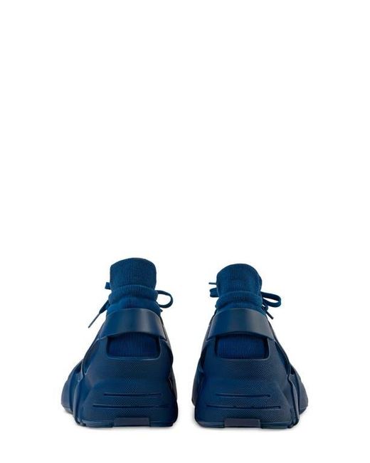 CAMPERLAB Blue Tossu Mixed Media Sneaker