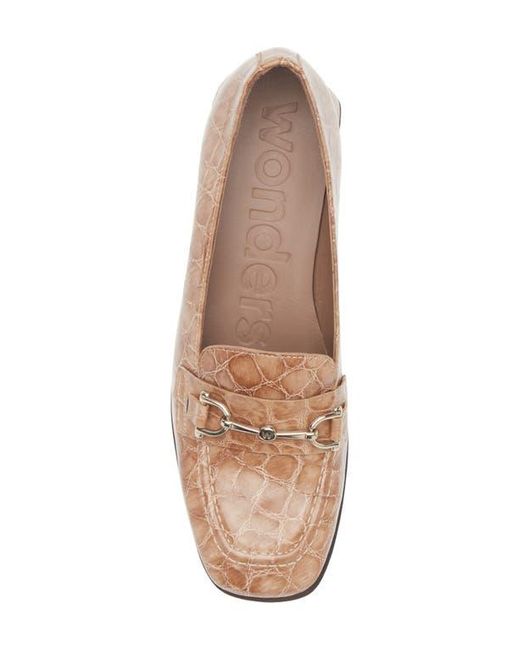 Wonders Natural Bit Loafer Pump