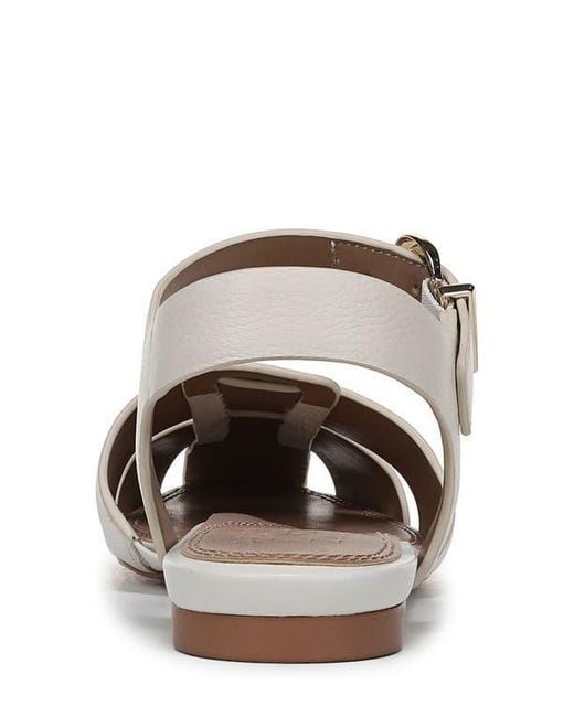 Naturalizer White Cleo Sandal