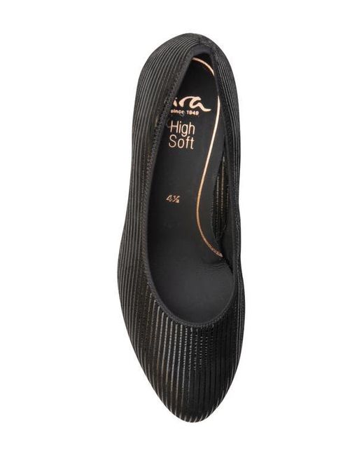 Ara Black Kendall Pump