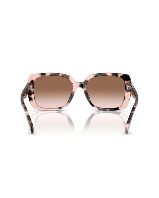 Ralph Brown 55Mm Gradient Rectangular Sunglasses for men