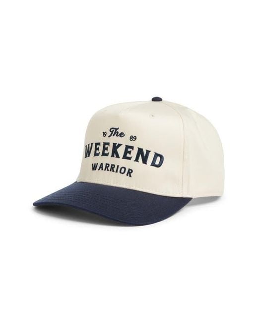 Friday Feelin Blue Weekend Warrior Adjustable Snapback Hat