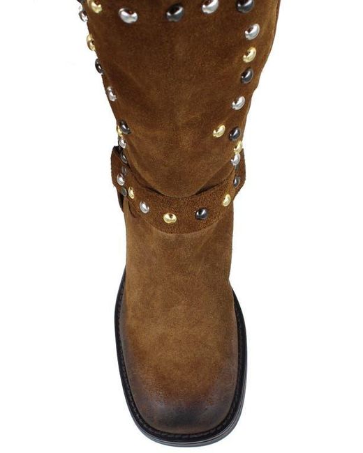 Zigi Brown Cinnia Studded Water Resistant Boot