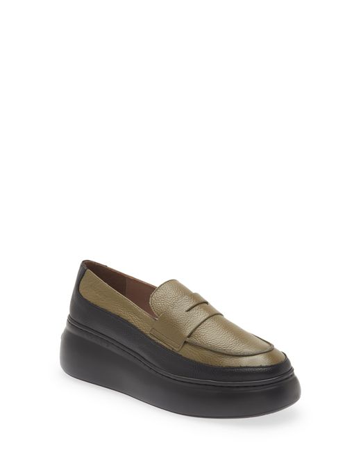 mckella platform penny loafer