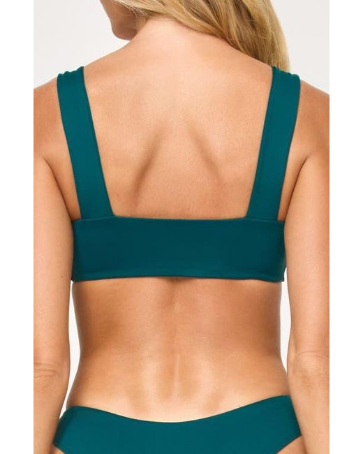 LSPACE Blue Willow Bikini Top