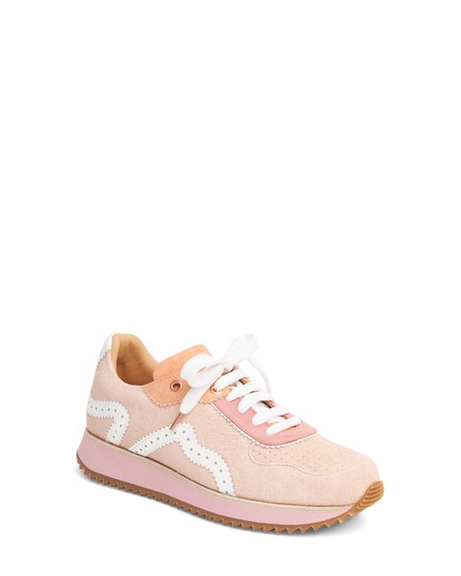 The Office Of Angela Scott Pink The Remi Sneaker