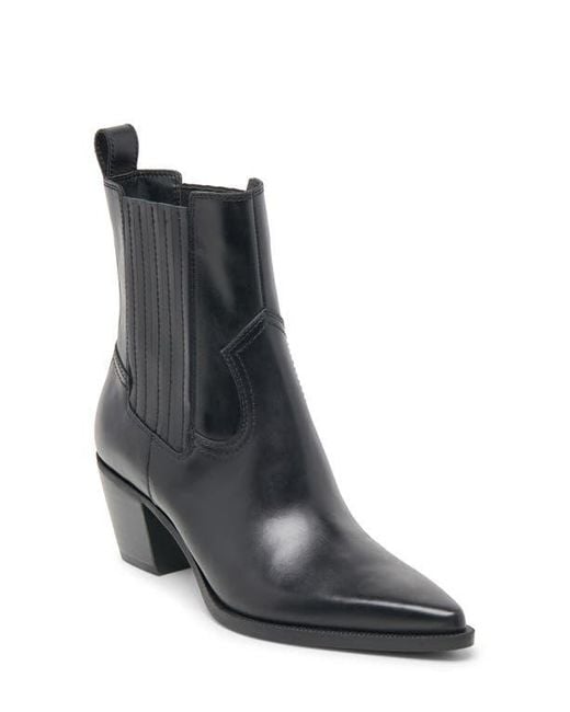 Dolce Vita Black Slim Pointed Toe Bootie