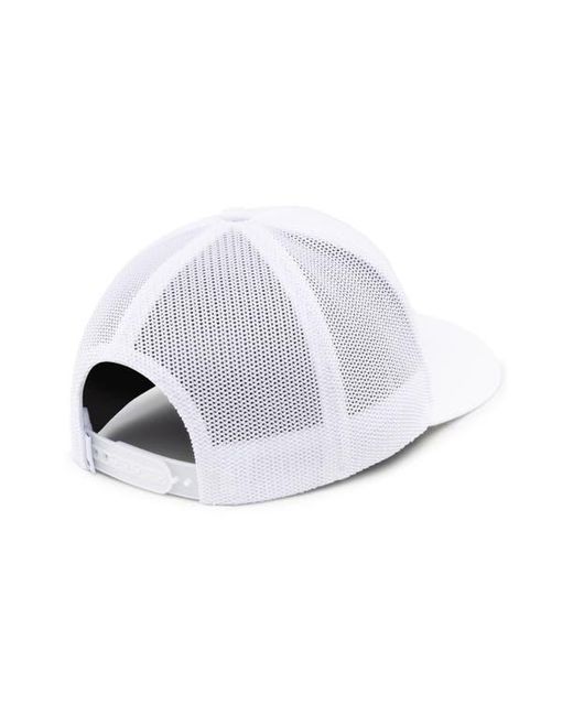 Travis Mathew White The Patch Floral Baseball Cap for men