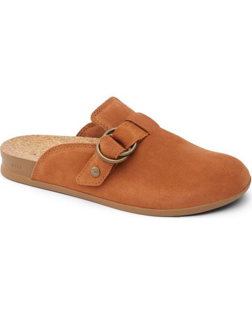 Reef Vista Carmen Platform Flip Flop in Brown | Lyst