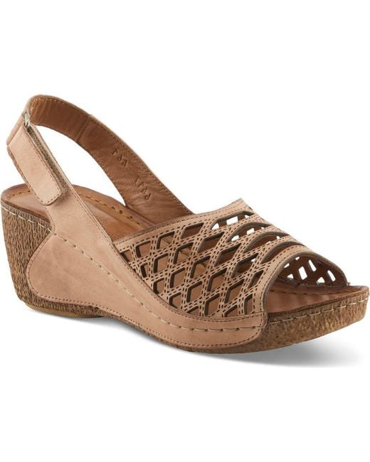 Spring Step Brown Denair Sandal