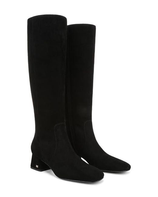 Sam Edelman Black Porter Knee High Boots