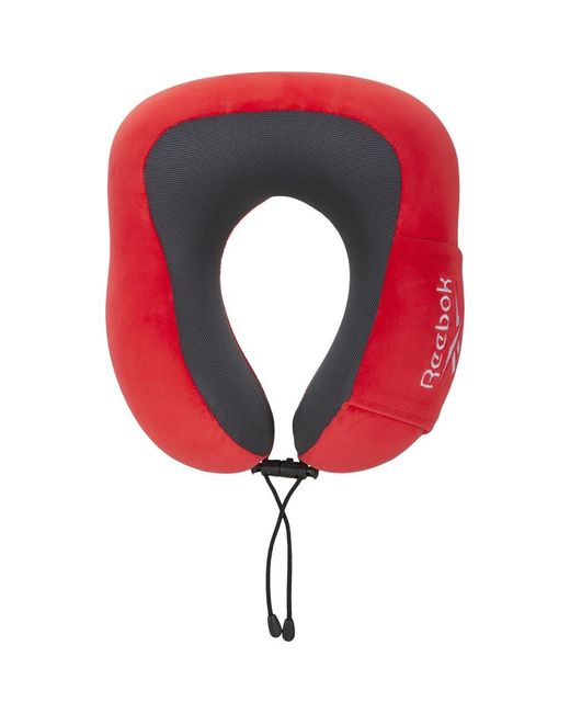 Reebok Red Travel Ergonomic Neck Pillow