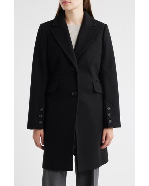 Sam Edelman Black Single Breasted Coat