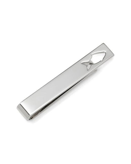 Cufflinks Inc. Metallic Fishing Tie Bar for men