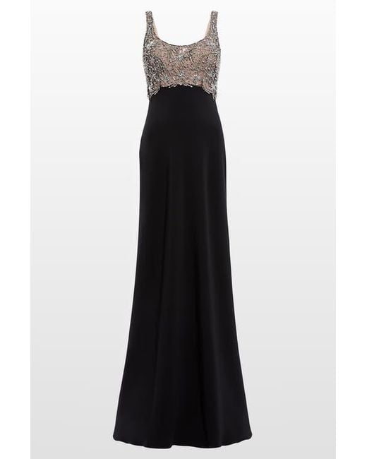 Jenny Packham Women's Black Reverie Embellished Maxi Dress -  www.rajagirimanappuram.com