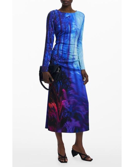 blue tie dye dress long sleeve Amazon.com: Women's Tie Dye Long Sleeve Maxi Dress Mesh Bodycon Ruched Night Out Formal Cocktail Long Dress for Wedding Guest Party Blue : Clothing, Shoes & Jewelry