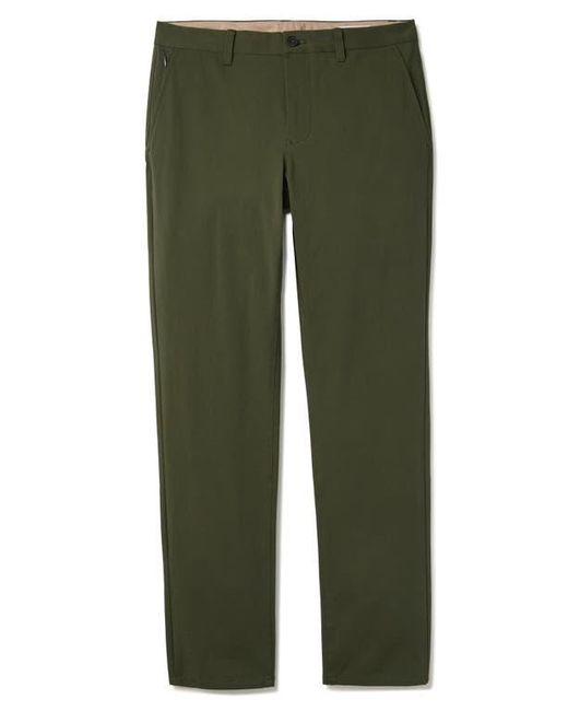 Bonobos Green The 2.0 Flat Front Stretch Cotton Chinos for men