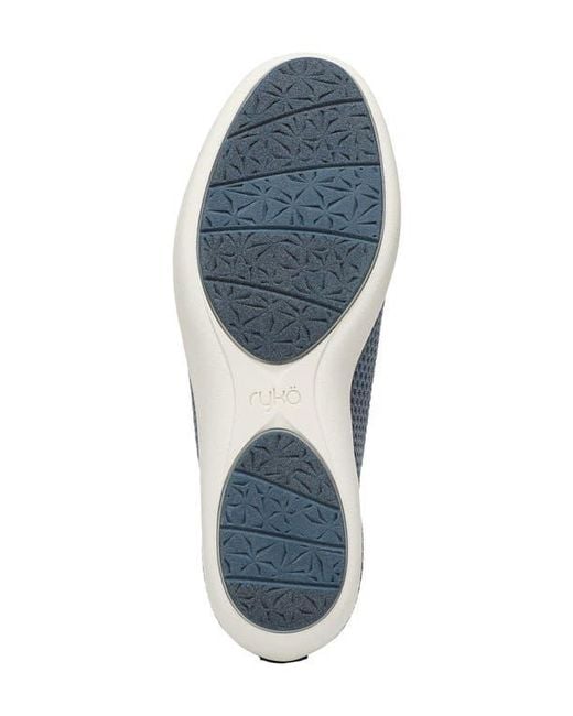 Ryka Blue Clever Ballet Flat