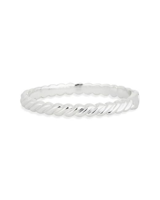 Ettika Metallic Twisted Stacking Bangle